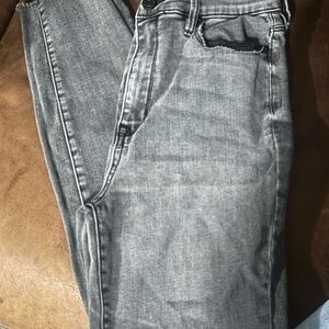PACSUN Black Washed Denim Jeans